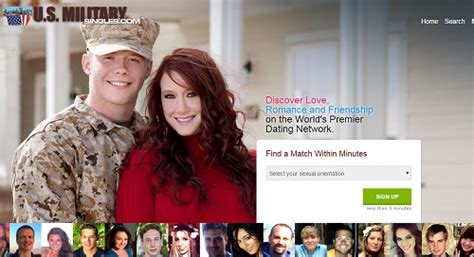 website for dating military